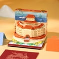 thumbnail image 2 of 4 Types Chinese 3d Calendar Notepad Castle 3d Paper Birthday 2026 Pad Notepad 3d Artistic Cubes Gi Memo Note E0a7 Calendar, 2 of 9
