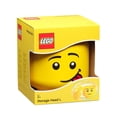 thumbnail image 3 of Room Copenhagen, Lego Storage Heads Stackable Storage Container - Buildable Organizational Bins for Kid’s Toys and Accessories - 9.45 x 9.45 x 10.67in - Large, Silly, Holds 500 Bricks, 3 of 5