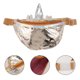 thumbnail image 4 of Riñonera con lentejuelas en forma de unicornio, moderna y elegante, informal, para el pecho, deportiva, para cosméticos, para ir de compras y viajar (dorada)., 4 of 5