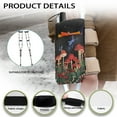 thumbnail image 6 of COEQINE Mushroom Crutch Pouch Dragonfly Storage Organizer for Underarm Crutches Adjustable Broken Foot Underarm Crutch Pouch Crutch Carrying Case for Women Girls, 6 of 7