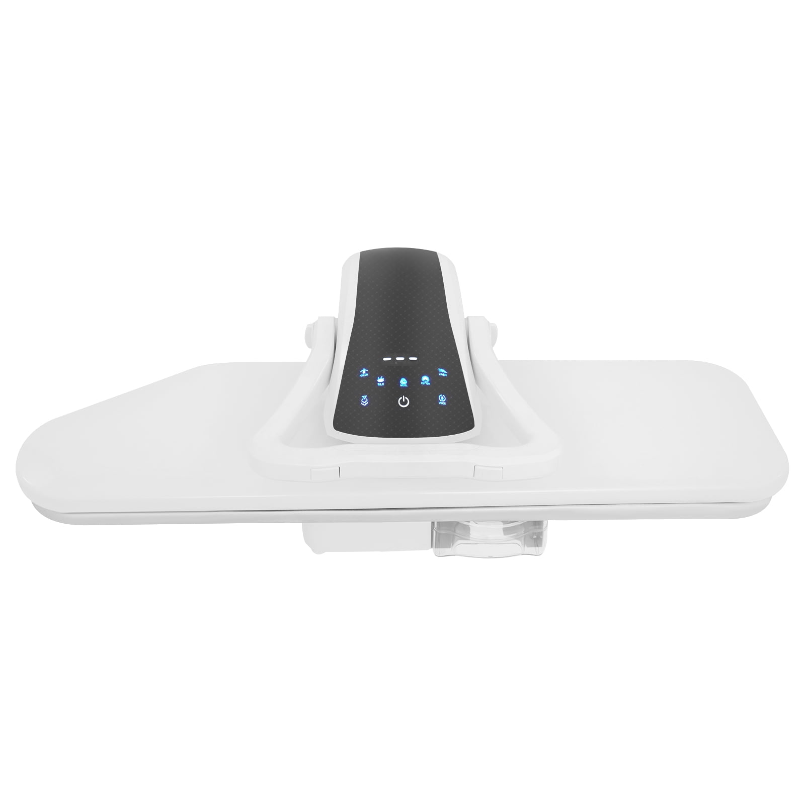 1600W Professional Steam Iron Press, LCD Intelligent Steam Press, Large Steam Iron Press White