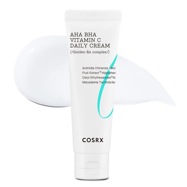 Crema Hidratante COSRX Vitamina C AHA BHA Piel Brillante y Suave