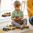 thumbnail image 4 of 1:64 Scale Mini Alloy Truck RC Car with LED Lights, 2.4Ghz Remote and App Control Toy Car, 3-Speed Adjustment Pocket Toy Car,Christmas Gifts for Grandkids(Light Blue#A), 4 of 7