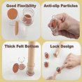 thumbnail image 5 of 2026 Chair Leg Protectors,chair Leg Floor Protectors, 24 Pcs Silicone, 5 of 5