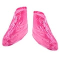 thumbnail image 1 of LOVIVER Housse de Chaussure Imperméable Réutilisable Antidérapante Moto Pêche Vélo Botte de Pluie Rose m, 1 of 8