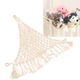 thumbnail image 4 of Plushie Net, Bohemian Style Easy Storage Stuffed Animal Hammock  For Storage Type 1 33.9x33.9x43.3in, 4 of 8