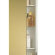 Jensen 868P34WH Framed Horizon Single-Door Recessed Mount Medicine Cabinet