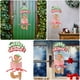 thumbnail image 4 of KAKOWELY 1 juego de adornos navideños para puerta, adornos navideños para puerta, adornos navideños para árbol de Navidad., 4 of 5