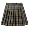 thumbnail image 4 of Landzoo Women's Casual Plaid High Waist Pleated A Line Mini Skirt Cozy Distinctive Women's Skirt, 4 of 4