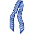 thumbnail image 5 of Granjero Gordo Bufanda de gasa con estampado colorido y divertido, bufanda larga con lazo para el cuello para mujer (azul), 5 of 5