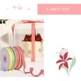 thumbnail image 3 of Narrow Gingham Ribbon,147.6Ft Party Craft Decoration Ribbon for Picnic,Portable Red and White Gingham Lace Trim for Gift Wrapping,1Roll, 3 of 6