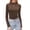 Brown, variant on Zeagoo Mock Neck Tops for Women Dressy Casual Fall Long Sleeve Shirts Winter Undershirts Lightweight Slim Fit Clothes