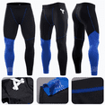 thumbnail image 5 of Pantalones deportivos para hombre, de secado rápido, ajustados, para yoga, entrenamiento, baloncesto, correr, fitness, 5 of 5
