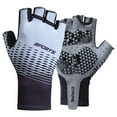 thumbnail image 1 of Guantes de ciclismo de verano de medio dedo, accesorios deportivos para motocicleta, resistentes a los golpes y ligeros Gris XL, 1 of 8