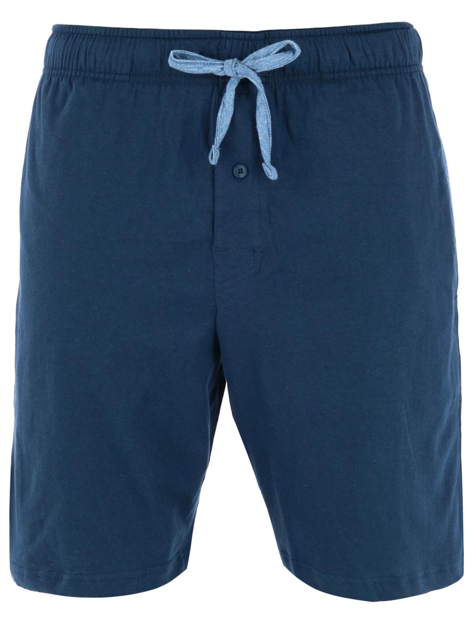 Hanes Hanes Tag Free Knit Pajama Lounge Short with Side Pockets (Men