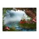 thumbnail image 1 of Riverside Mushroom 5D DIY taladro completo redondo diamante pintura bordado Kits costura conjunto punto de cruz mosaico arte artesanía decoración del hogar Tmvgtek decoración de arte en el hogar, 1 of 6