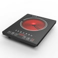 thumbnail image 4 of VBGK Portable Induction Cooktop European Plug Countertop Burner 2000W Infrared cooker, 220V for All Pans, 4 of 7