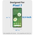 thumbnail image 2 of HAHDAXIA Designed for Google Pixel 7 Case, Silicone Soft Slim Fit, Shock Absorption [Ultimate Silky Touch] [Anti-Scratch] 360°Full-Body Protection, Case Cover for Pixel 7 5G 6.3\u201d - Blac, 2 of 7
