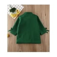 thumbnail image 2 of Aunavey Toddler Kid Baby Girls Warm Wool Bowknot Coat Winter Overcoat Outwear Jacket, 2 of 6