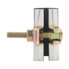 

Mueller Mueller - 160-605 - 1 in. Galvanized 430 Stainless Steel Pipe Repair Clamp