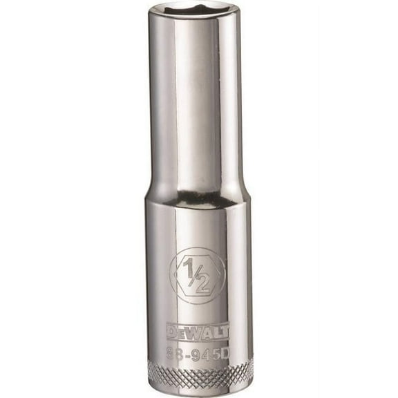 Stanley Tools 227908 0.5 in. Deep Socket - 0.5 in. Drive