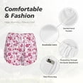 thumbnail image 4 of Cauagu Flower Butterfly Print Women's 2 in 1 Running Shorts Athletic Workout Gym Yoga Shorts Running Shorts for Women-Small, 4 of 7