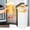 Clear_Free Size, variant on Gnmfd 1.7L Refrigerator Cold Water Bottle with Fruit Filter, Large Capacity Side Door Water Jug for Lemonade Iced Tea Milk, Leak Proof Easy Pour, Pantry Food Storage Organizer for Kitchen