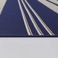 thumbnail image 4 of Balta Marvin Striped Patio Area Rug 7'10" x 10' - Navy Blue, 4 of 5