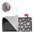 thumbnail image 2 of Fuzoiu Colorful Paws Of Dog Print Decorative Waterproof Mailbox Cover,Welcome Magnetic Mailbox Cover, Post Letter Box Wrap Cover for Outdoor Decor -25.5x21 in, 2 of 8