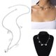 thumbnail image 3 of Collares para mujer collar de aleación simple collar de cadena fina y ligera longitud ajustable gargantilla circular delicada joyería para mujeres novias regalos de ANGGREK  Otros, 3 of 8