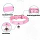 thumbnail image 3 of Collar para perro Veeki con campana y tachuelas de estrella, Collar para perro para gato, cachorro, Collar para perro pequeño, mediano y grande, Collar para mascota de longitud aju, 3 of 4