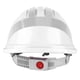 thumbnail image 5 of Casco de protección para el sitio de construcción Ventile ABS Casco de seguridad con raya reflectante (Blanco) Ecomeon no, 5 of 6