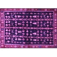 thumbnail image 1 of Ahgly Company Indoor Rectangle Persian Purple Traditional Area Rugs, 7' x 9', 1 of 4