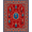 Red, Pattern 2, variant on ODIKA 4' x 6' Machine Washable Non-Slip Area Rug, Nutcracker Nutcracker High Traffic Rug, Green, 732078