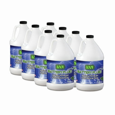 2 x 4 Gallon Case - Battery Fog Fluid - High Concentration Formula - Hazebase, Look Solutions, Smoke Factory & Antari Battery Powered Fog Machines