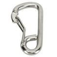 thumbnail image 4 of Heavy Duty Spring Snap Hooks, Bendy Design Marine Grade Spring Snap Hook Carabiner   For Diving Equipment, 4 of 8