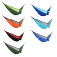 thumbnail image 4 of Hamaca para acampar: elementos esenciales para acampar, hamaca portátil, con 2 correas para árboles y bolsa de transporte adjunta, hamaca simple o doble para exteriores, senderismo., 4 of 4