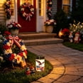 thumbnail image 6 of PEIBang Eagle Flag Cemetery Solar Light,Waterproof Solar Grave Light for 4th of July Independence Day Cemetery Decorations, 6 of 6