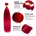 thumbnail image 3 of Extensiones de cabello GveoxVO Red Straight 8A Brazilian 300g, 3 of 7