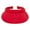 Red, variant on Top Headwear Nylon Clip-On Visor, Black