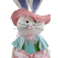 thumbnail image 4 of Conejo Orejón con Vestido de Flores Rosa - Muñeco de Trapo Suave para Niñas, Decoración de Habitación Infantil y Regalo de Cumpleaños - Decoración de ascua, 4 of 5