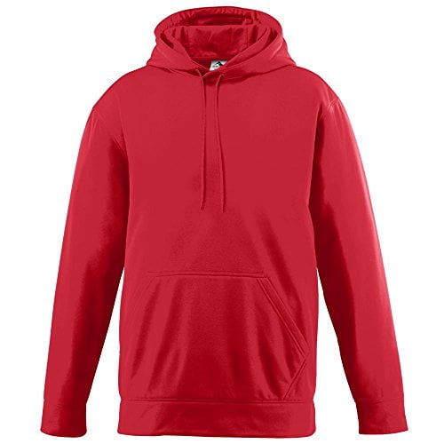 augusta wicking fleece hooded sweatshirt