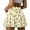 Bee Sunflower, variant on Brown Cow Pattern Women Tennis Skirts Elastic Waist Pleated Golf Skort with 2 Pockets Stretchy Athletic Skirt for Pickleball Workout, 2XL