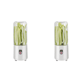 thumbnail image 1 of Exprimidor Frutas 500 Ml Portátil Con Alimentación USB para Batidos () Rojo Y Blanco, 1 of 3