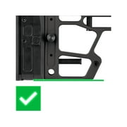 MDT Elite Bag Rider, Angled, Black