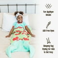 thumbnail image 3 of Lazy One Children's Under the Sea Tail Blankets, Funny Blankets for Girls and Boys, Animal, Fishing, River (Trout, One Size), 3 of 3