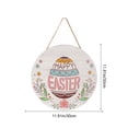 thumbnail image 3 of YingYouFu Easter Welcome Sign Wooden Handcrafted Rural Style Door Hanger for Indoor Outdoor Home Decor Spring Holiday Greeting and Wall Decoration, 3 of 6