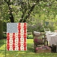 thumbnail image 4 of SM-XLHN Myosotis Poppy Memorial Day Garden Flag 12x18 Inch Double Sided Outside, Patriotic American Flag Yard Outdoor Decoration, 4 of 6