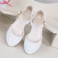 thumbnail image 4 of Otqutp Little Kid Autumn&nbsp;Shoes&nbsp;Girl Shoes Small Leather Shoes Single Shoes Children Dance Shoes Girls Performance Shoes for 6 to 13 Years, 4 of 7