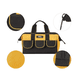 thumbnail image 3 of Maleta De Herramientas con Gran Capacidad Mochila Organizador Color Negro Amarillo, 3 of 4